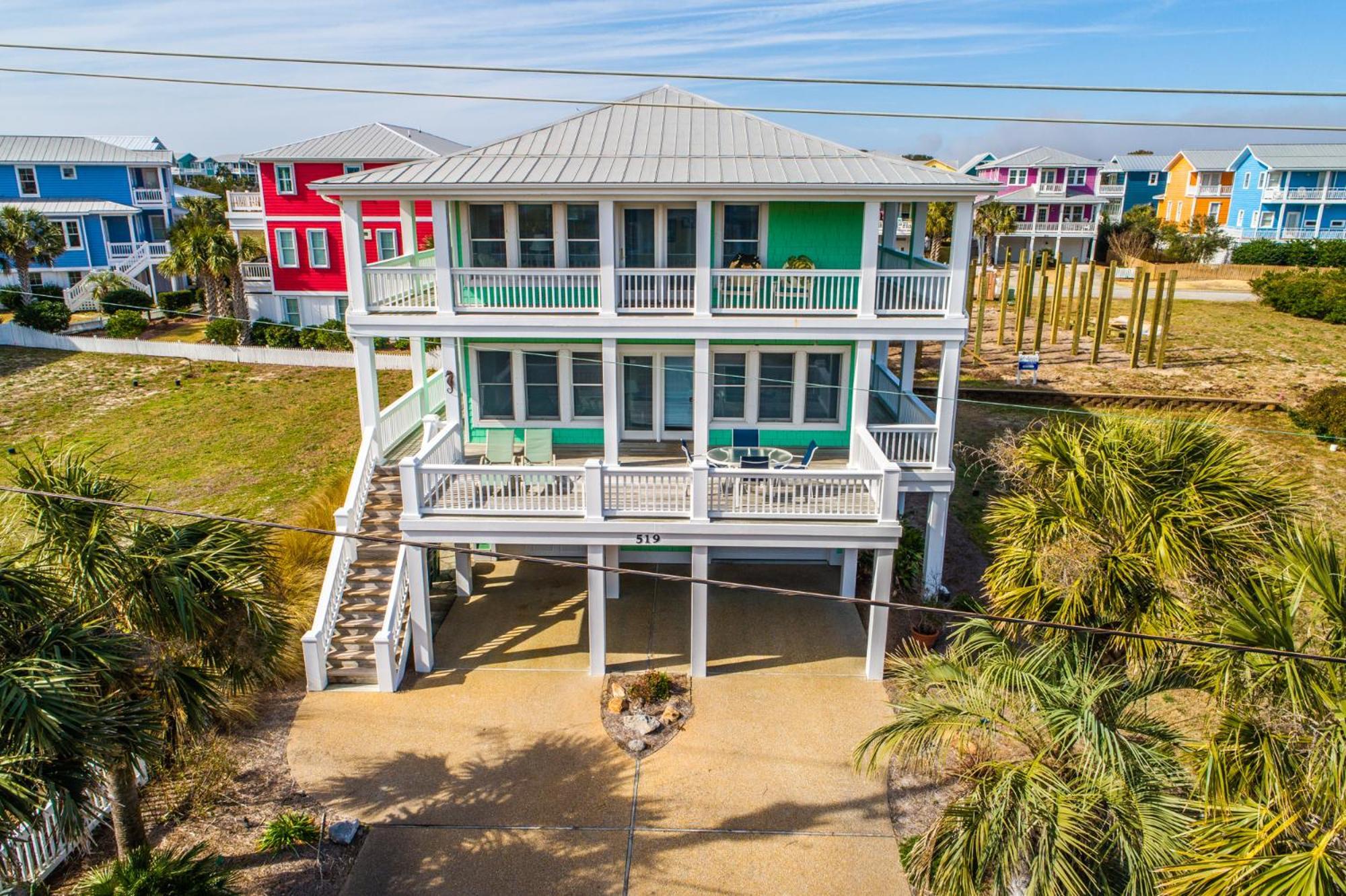 Vila 1 Pleasure Island Kure Beach Exteriér fotografie