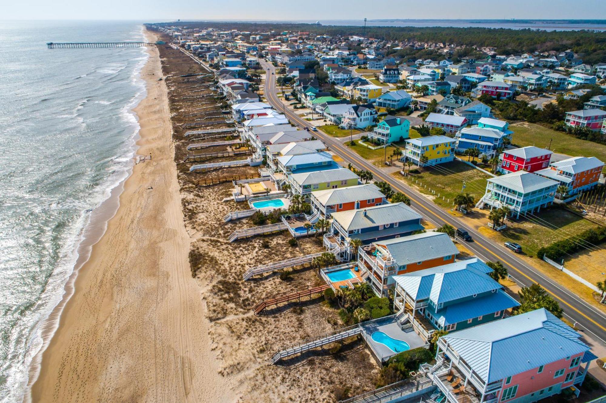 Vila 1 Pleasure Island Kure Beach Exteriér fotografie